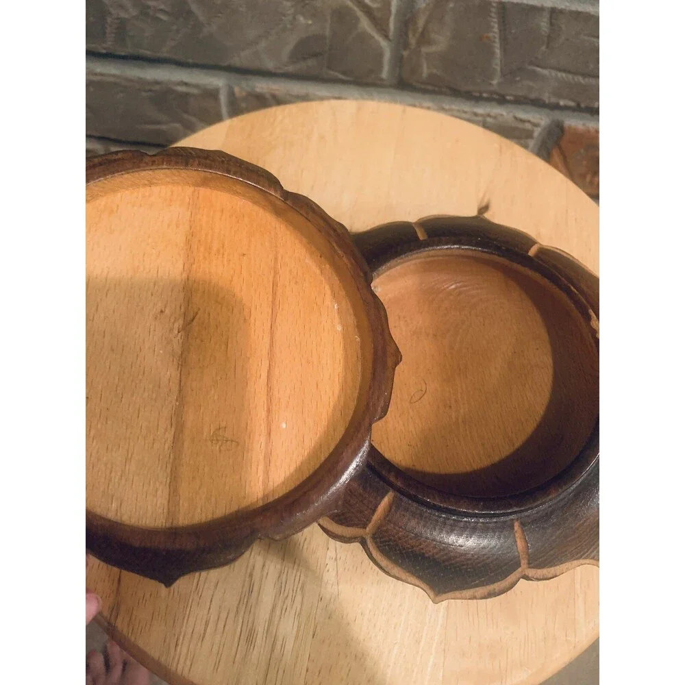 Wooden vintage hand